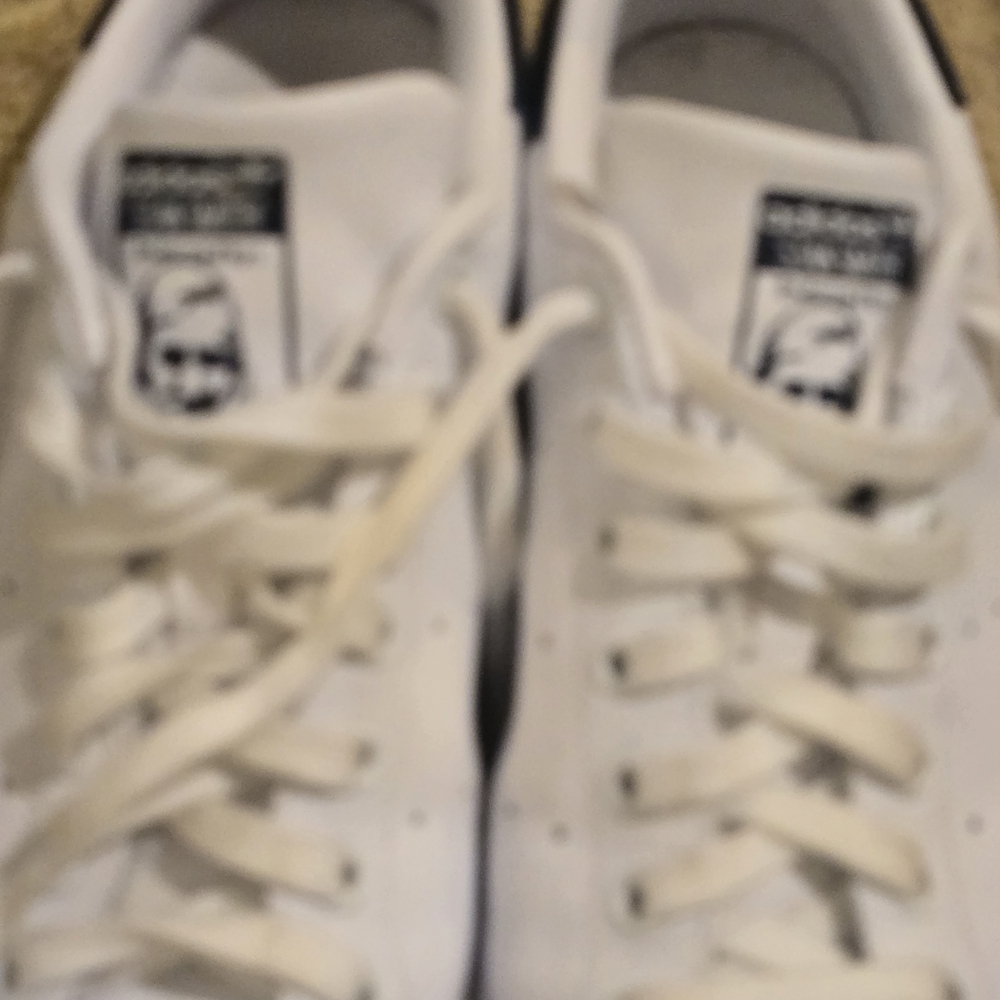 Adidas Stain Smith Men's White Shoes Endorsed by Stain Smith  Shoes Size 8.5